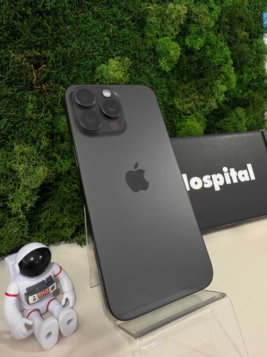 iPhone 15 Pro Max Black Titanium Negru 86% Baterie #7017