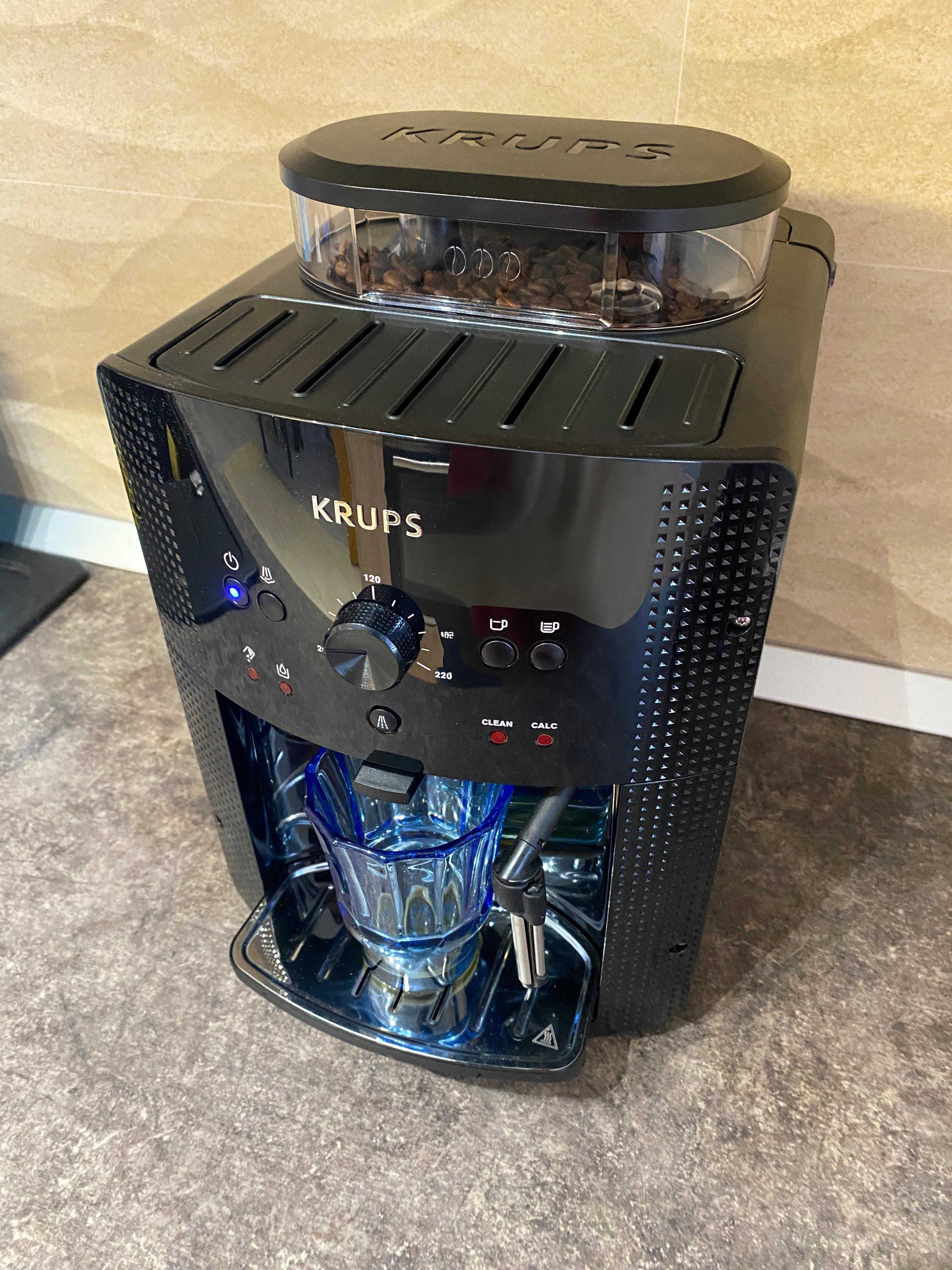 Espressor automat Krups EA8108, 1450W, 15 bar, rasnita 3 nivele