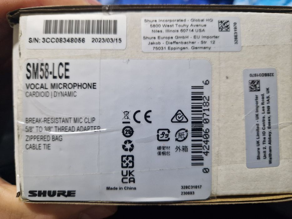 Microfon shure SM 58