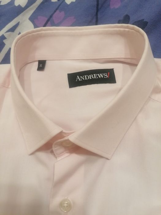 Мъжка риза с къс ръкав Andrews