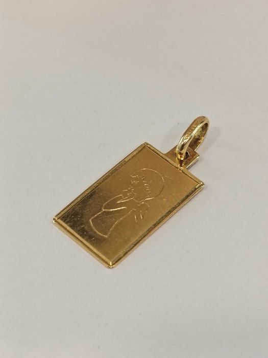 (AG41) Pandativ aur, 18k b11355.16.42 Certificat de garantie