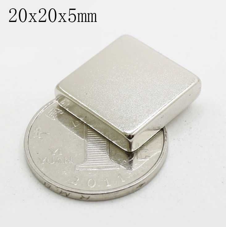 20x20x5mm неодимов МАГНИТ N52, magnit, neodimov, магнити, magnet