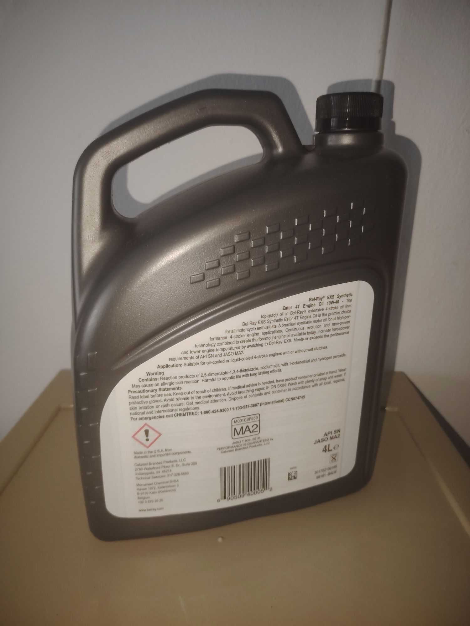 Ulei BEL RAY nou sigilat 10w40 synthetic ester