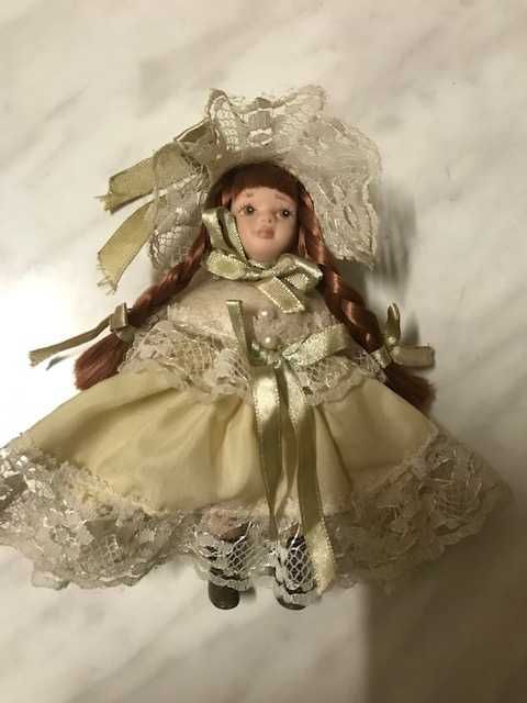 Papusa Ceramica Vintage 15cm
