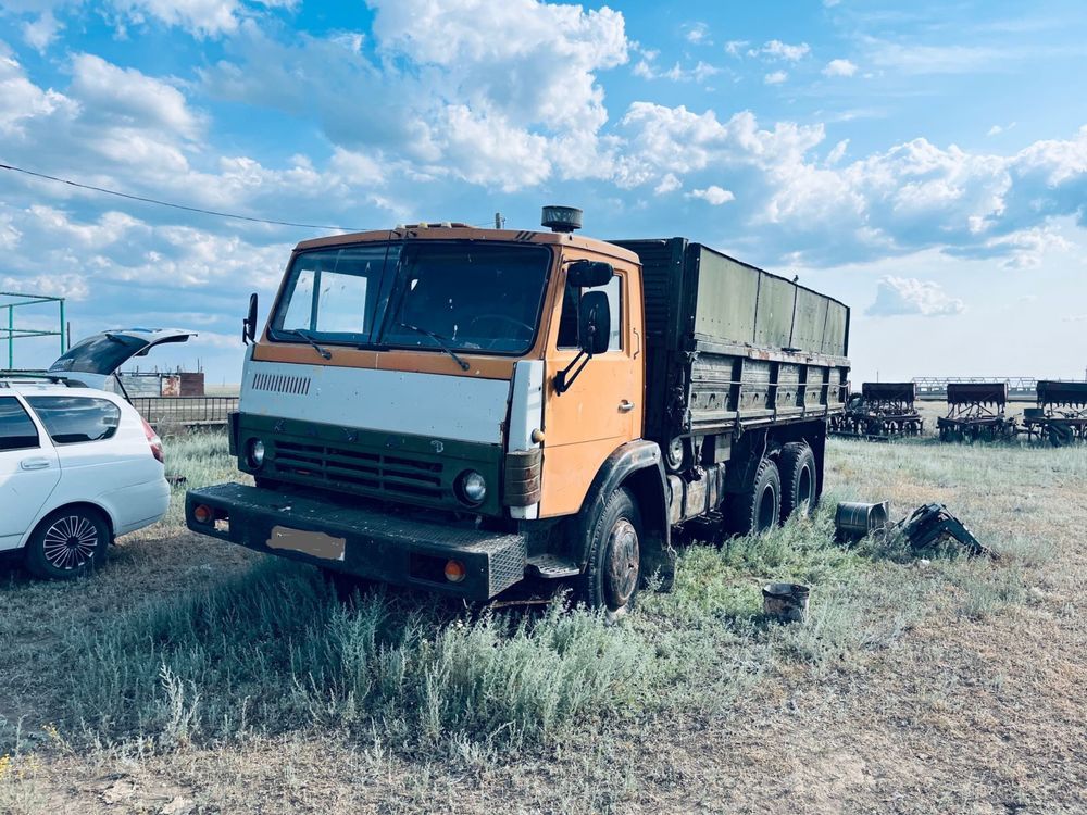 камаз с прицепом