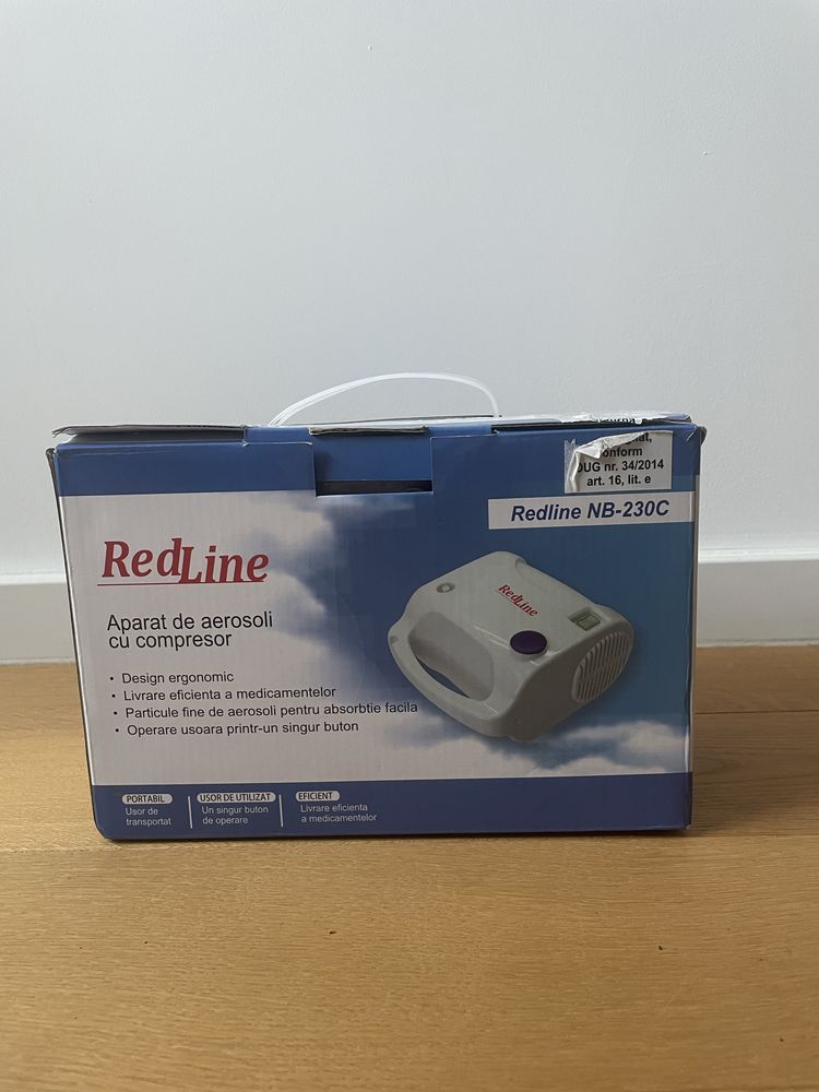 Nebulizator inhalator cu compresor NB-230C, RedLine