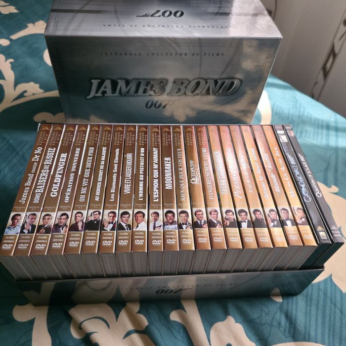 Colecție 22 filme dvd James Bond 007 ediție limitată