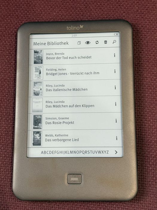 E-book reader Tolino shine, wifi, touchscreen iluminat, 4gb