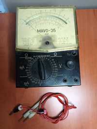 Aparat de măsură, multimetru MAVO-35 vintage 1983 retro