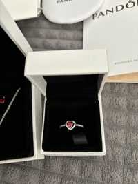 Inel Pandora Red Heart