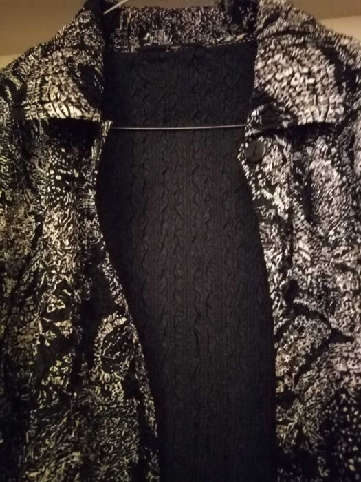 Compleu din matase vegetala creponata