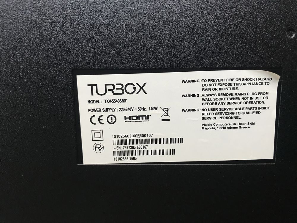 Тв Тurbox за части