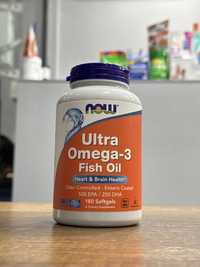 Now Ultra Omega-3 Fish oil 180softgels
