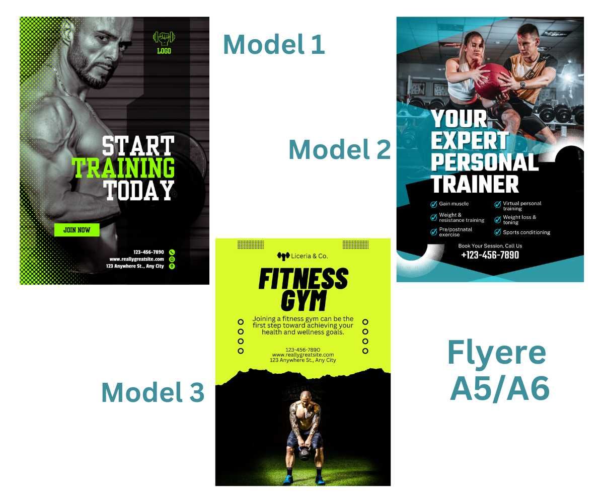 Flyer Model Fitness Sport Gym