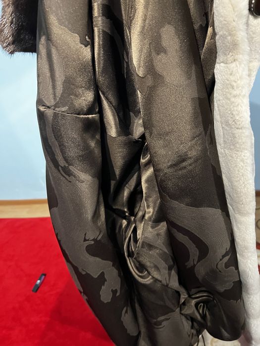 Haina de blana 100% Vizon cu vulpe