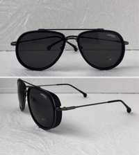 Carrera Мъжки слънчеви очила авиатор 3 цвята черни мат черни лак кафяв