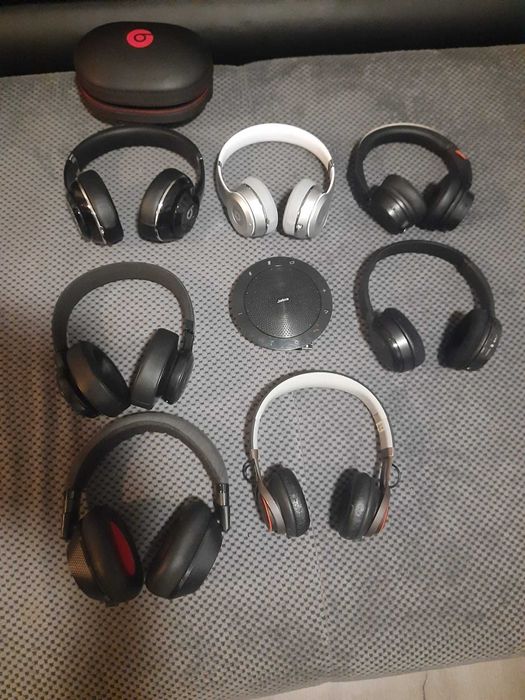 Căști wireless bluetooth call centre jabra Beats solo steelseries -x