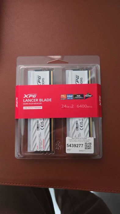 Оперативная память, RAM, ОЗУ ADATA DDR5 6400Mhz 2*24ГБ (48ГБ) cl32