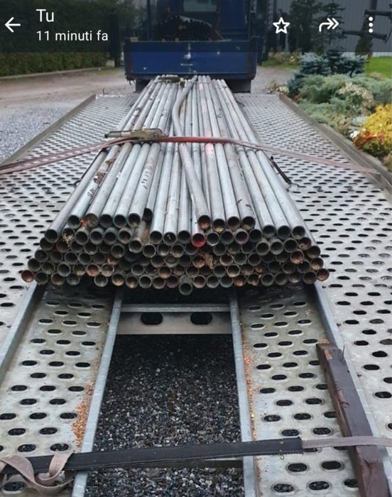 Țeavă zincată pentru schelă