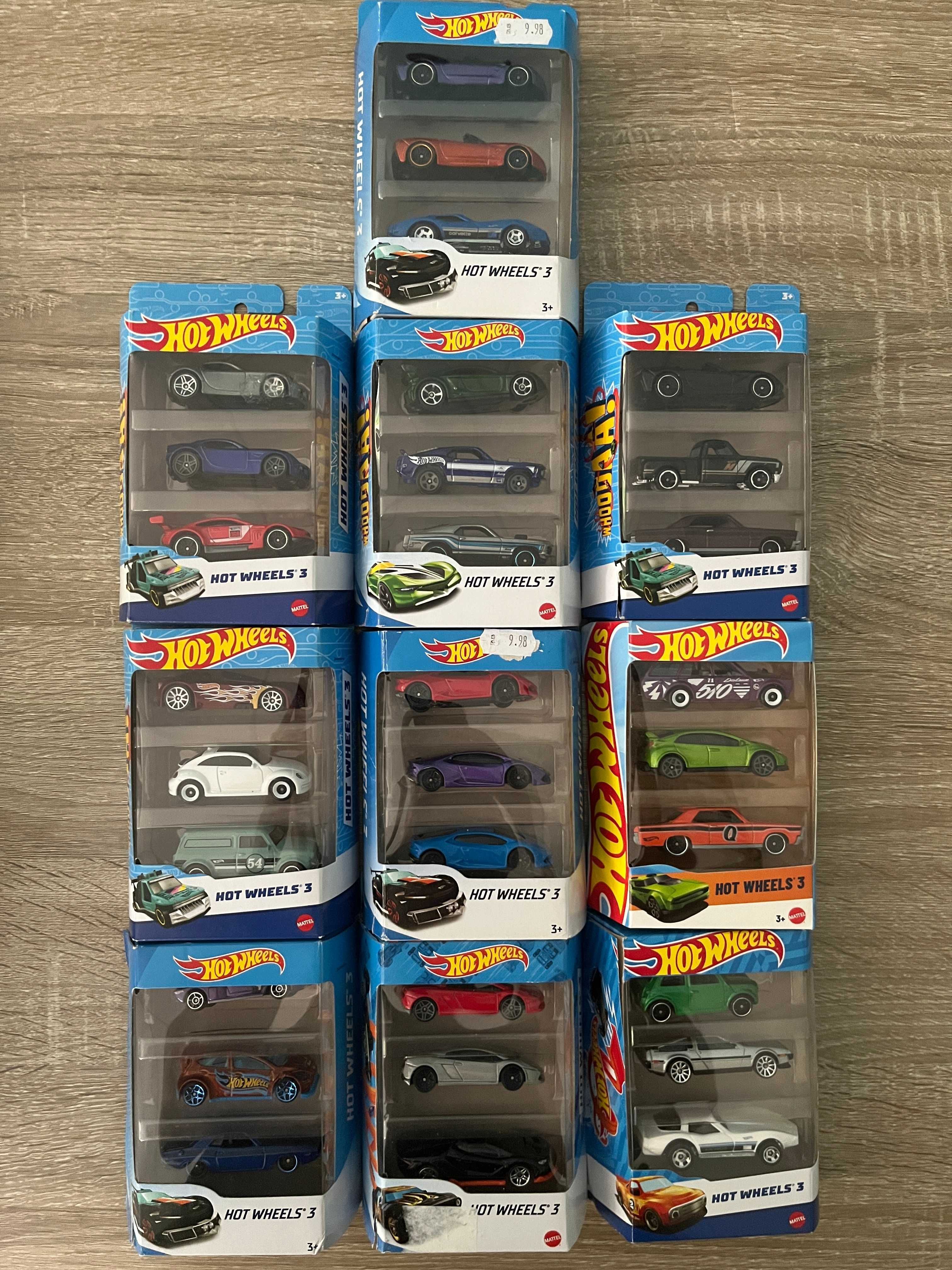 Метални колички Hot Wheels, Matchbox и Welly