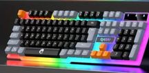 клавиатура 60% Zornwee MK515 RGB подсветкаси бор йориглиги узгаради