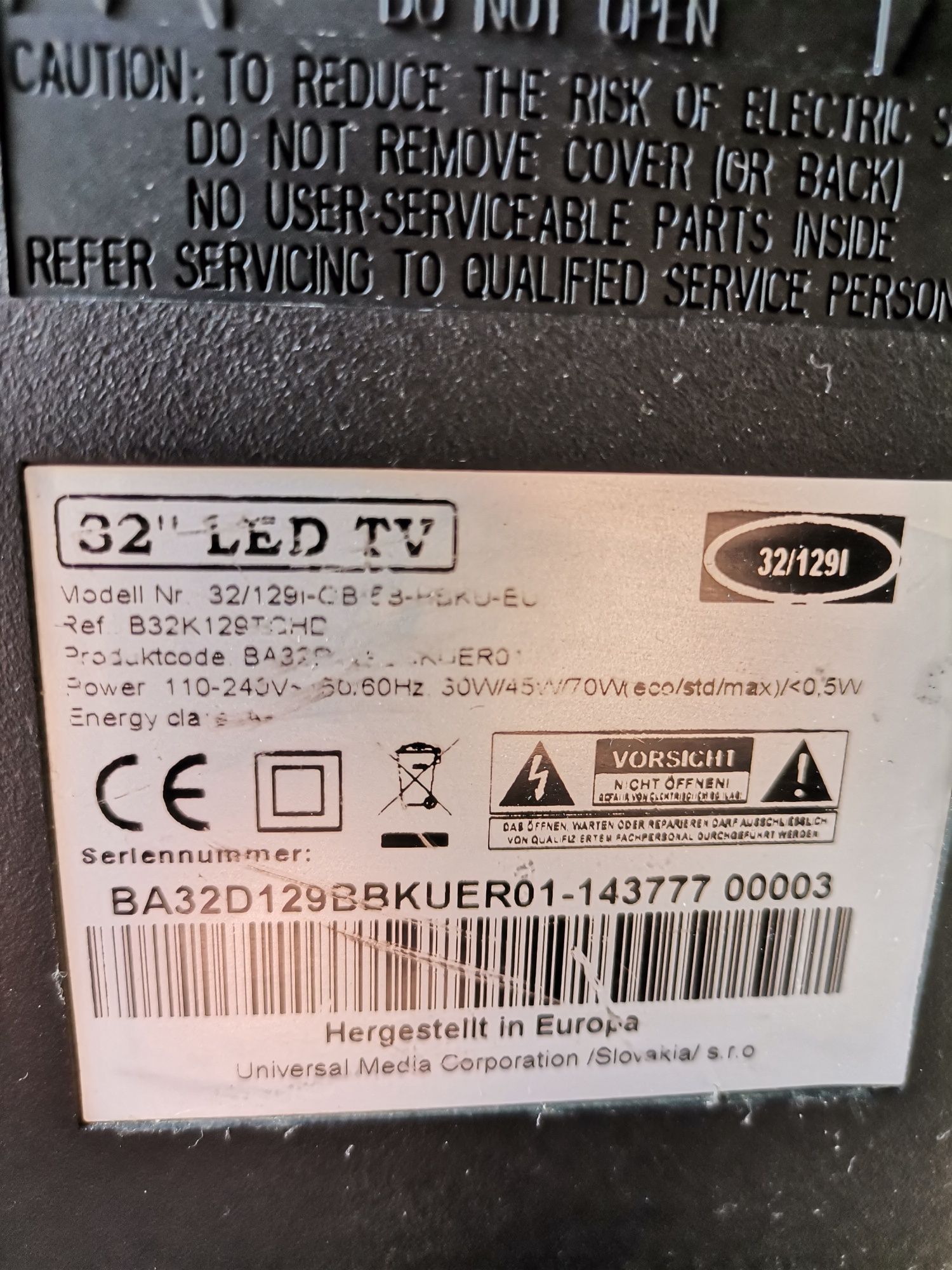 TV Samsung Ue32, LE32, UE37, Philips32 Starlight Blaupunkt ELITE