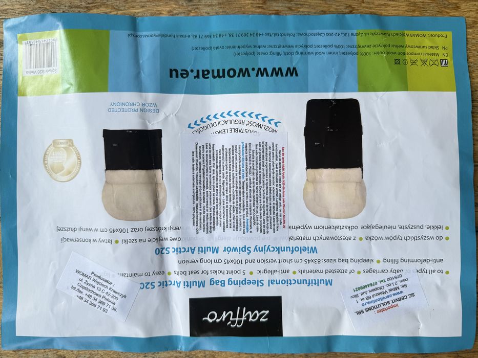 Sac de dormit bebe din lână