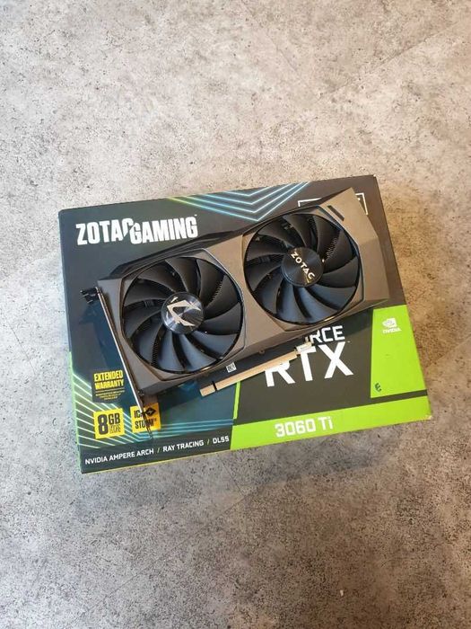 Гаранция! RTX 3060ti 8GB Zotac Twin Edge, Видео карта