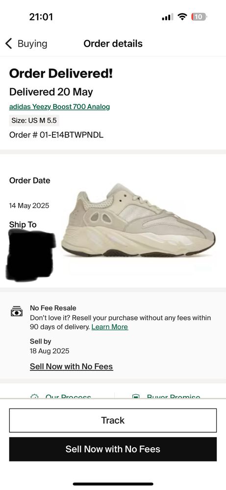 Adidasi Adidas Yeezy 700 Analog