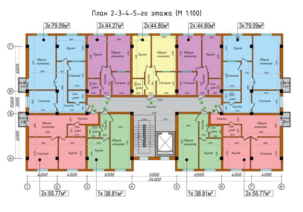 Продается 1 ком квартира новастройка