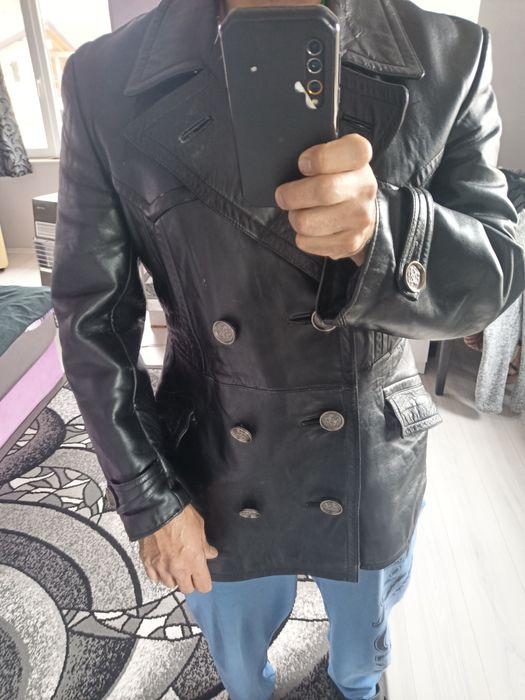 Мъжко сако естествена кожа