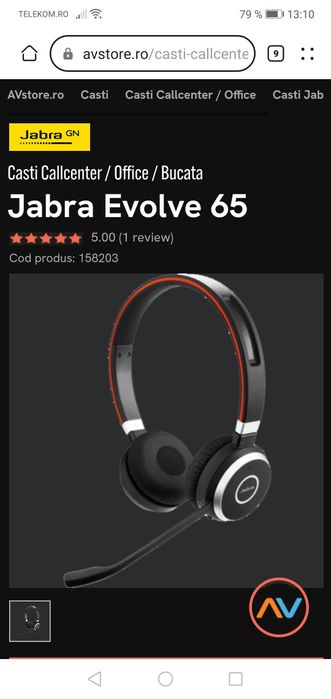 Casti Jabra Evolve 65