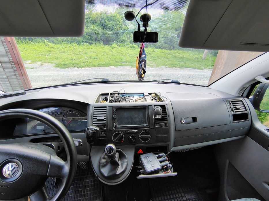 VW T5 2007 motor pe pinioane