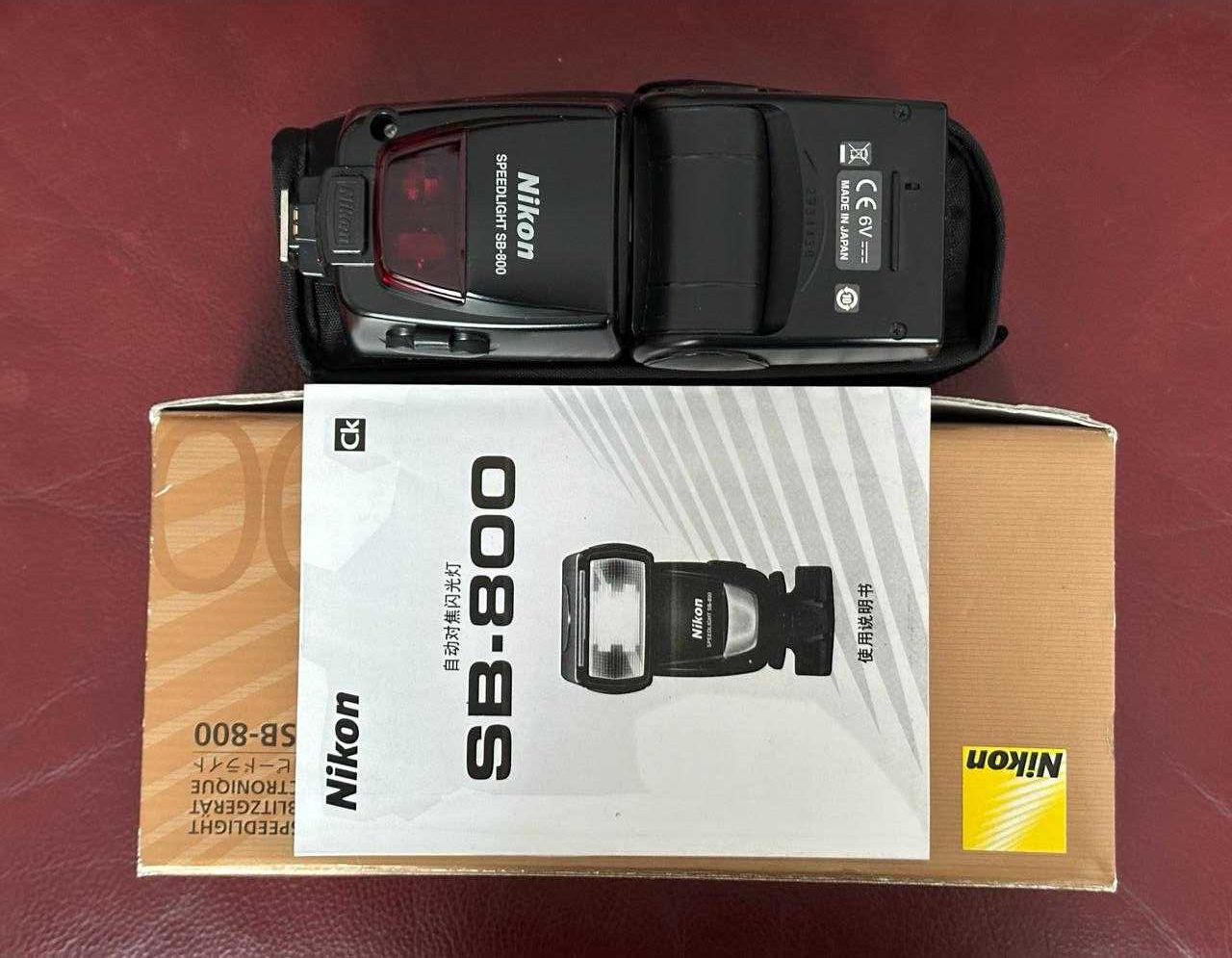 Вспышка Nikon SB900, SB800