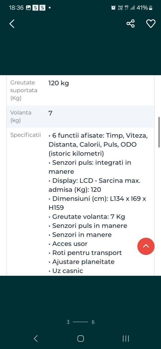 Bicicleta eliptica Techfit