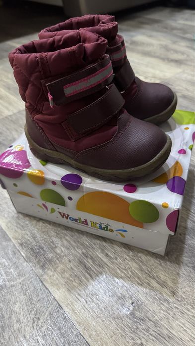 Ботинки зимние для девочки