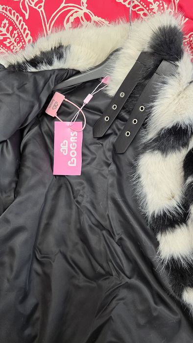 Haina de blana alb negru Bogas, M, L