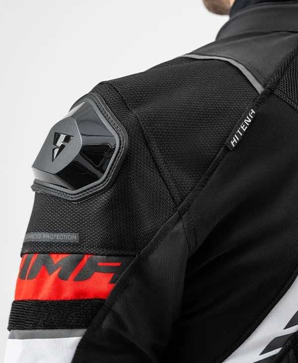 Лятно мото яке за мотор SHIMA MESH PRO 2.0  RED ,всички протектори
