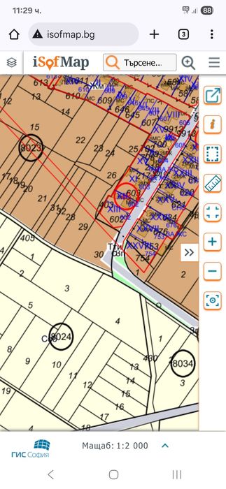 Продава се Парцел в с. Долни Богров, Област София-град - 1500 кв.м за 100 €/кв.м - Снимка #1