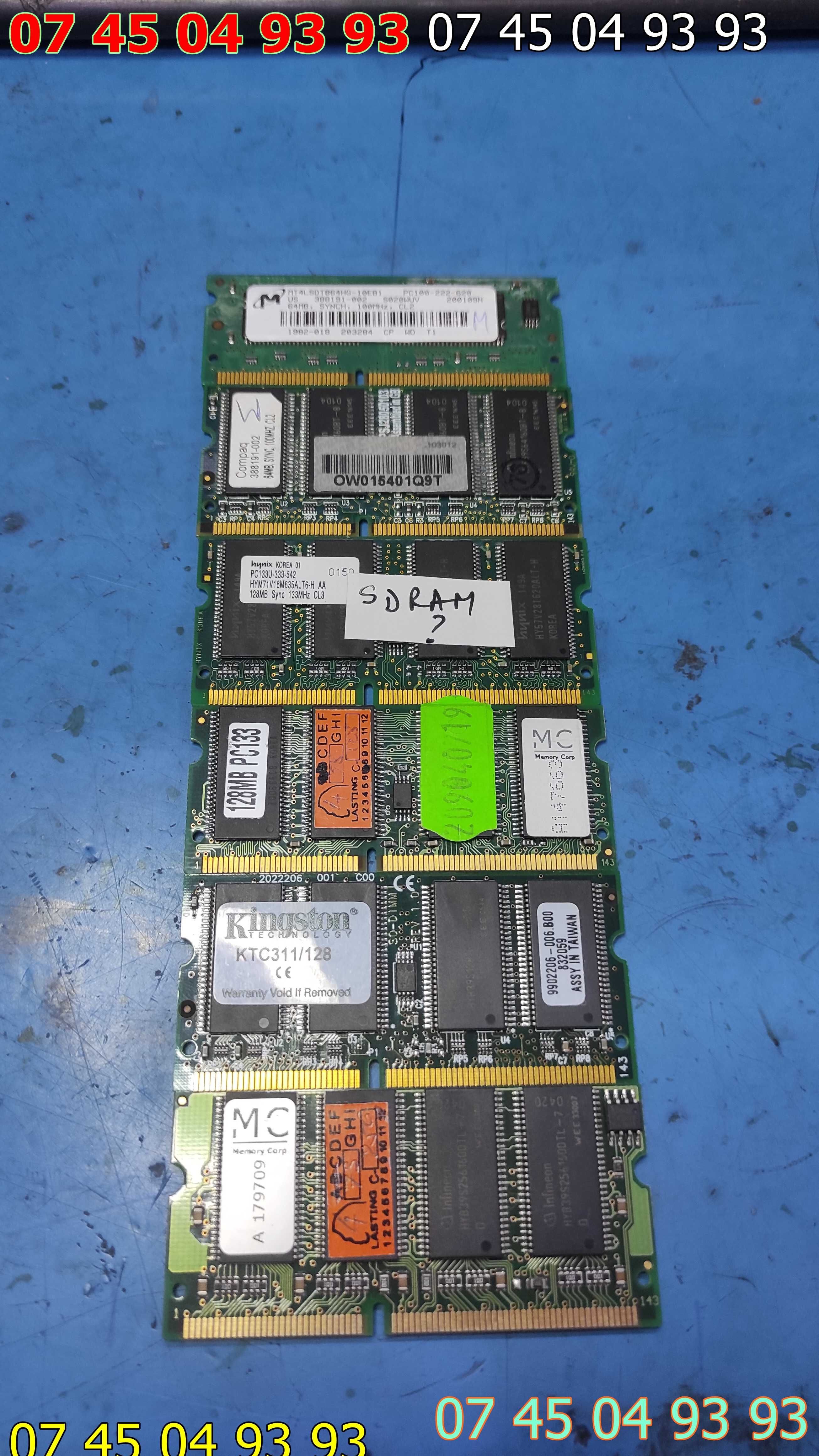 module ram laptopp DDR 1 si module SDRAM drona netestate