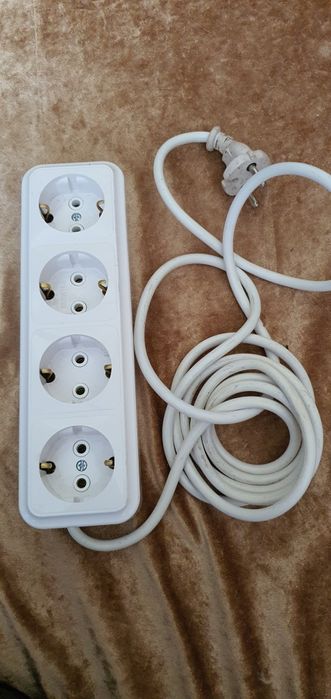 Электро удлинитель, 3м ,новый