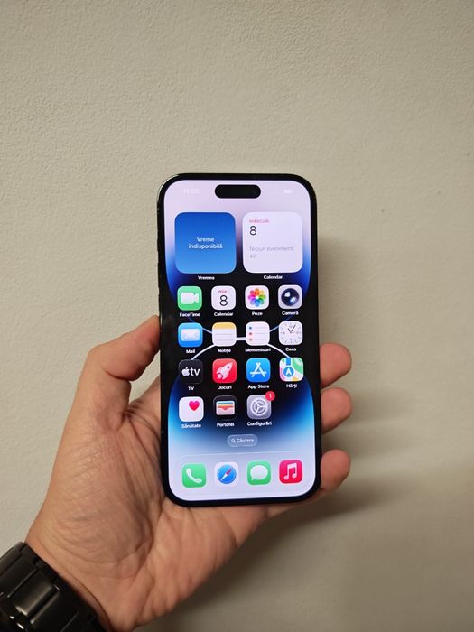 iPhone 14 Pro Black 128GB Stare foarte buna totul original liber retea