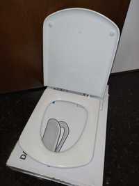 Капак и седалка за тоалетна чиния - Roca Dama Senso - 5 бр., бял