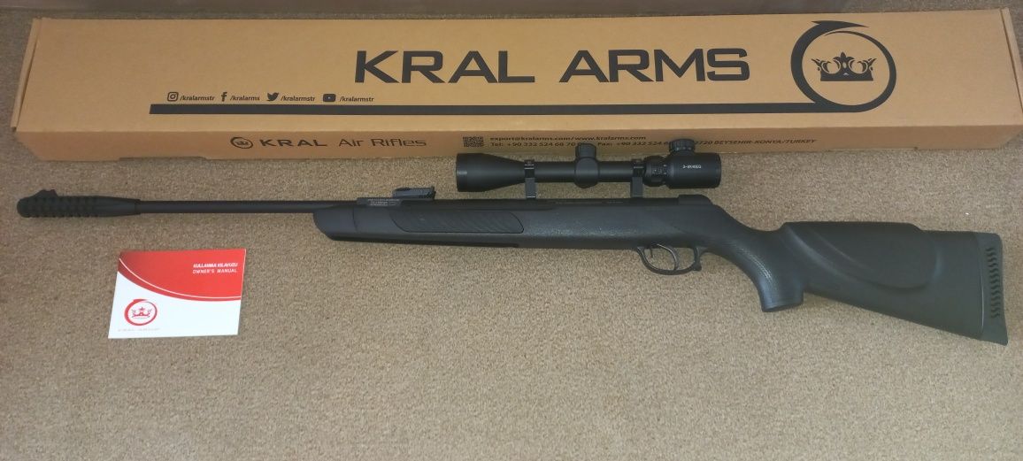 Крал Армс /Kral arms/ въздушна пушка 5.5 мм