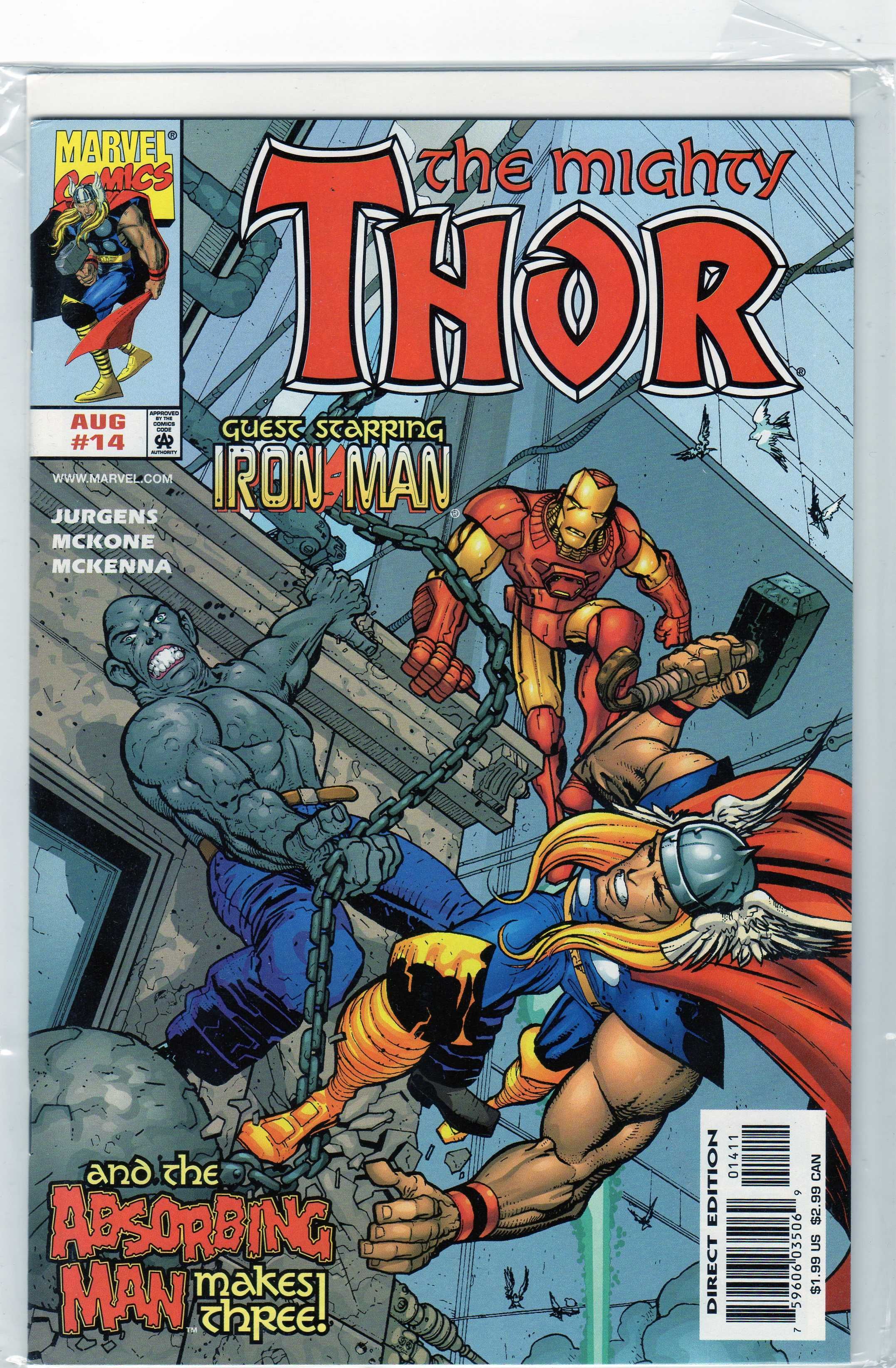 The Mighty Thor #14 Iron Man - Avengers -  benzi desenate