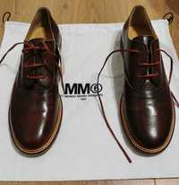 Pantofi dama Maison Margiela MM6 Dark Brown Leather 41 noi