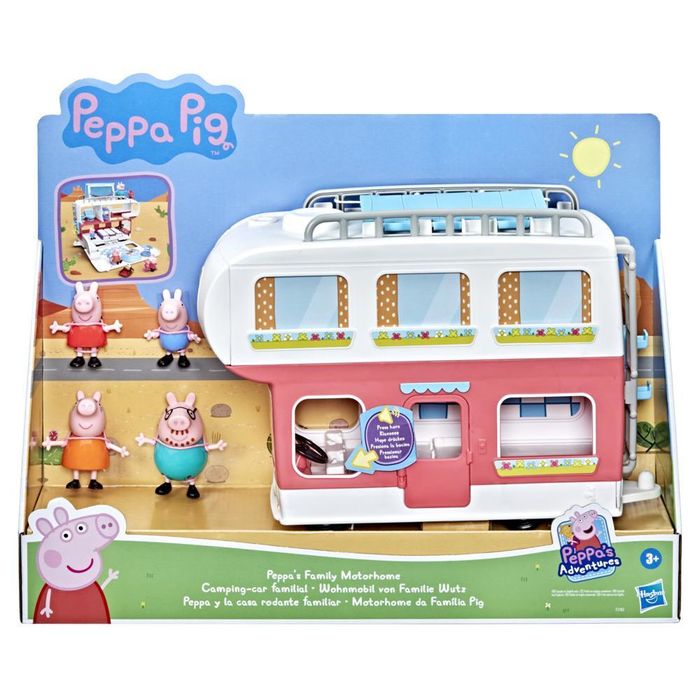 Rulota peppa pig, set joaca peppa pig, jucarii peppa