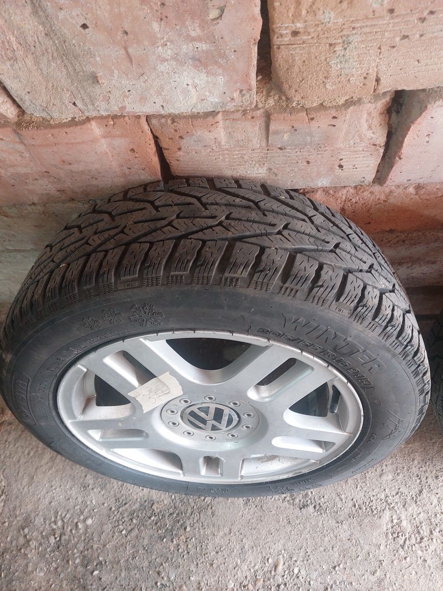 Продавам алуминиеви джанти RONAL 16” 5x100 с гуми