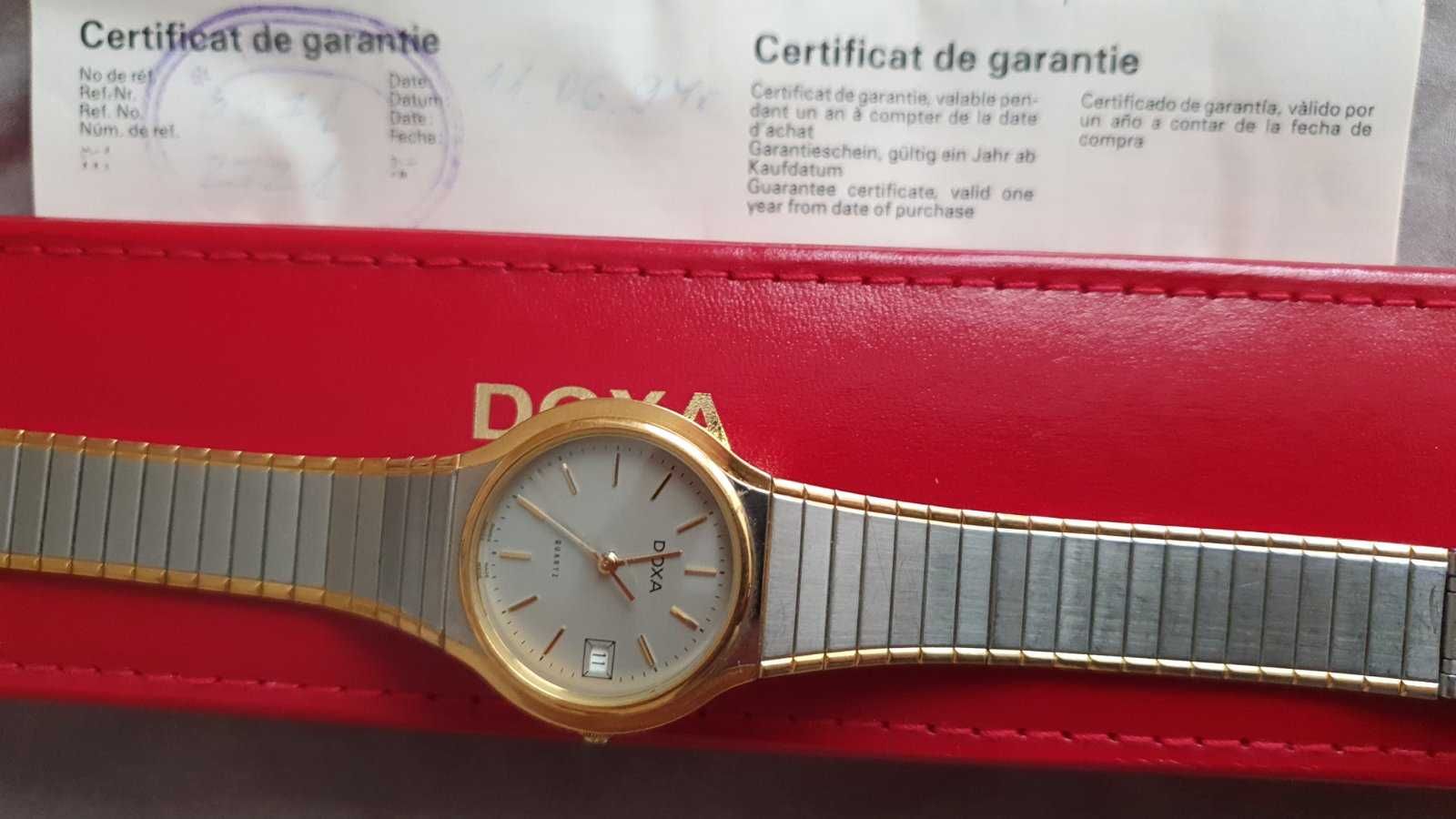 Швейцарски оригинален дамски часовник DOXA