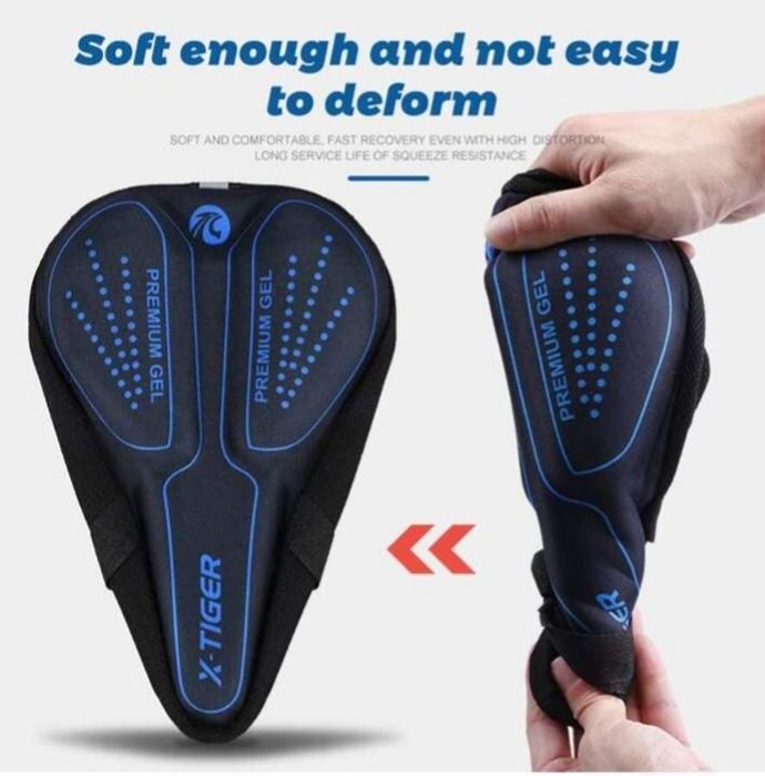 Husă sa bicicleta gel premium confortabilă X-TIGER husa protectie 3D